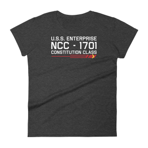 Star Trek - USS Enterprise - 1701 - Women's T-Shirt - Geek's Tees