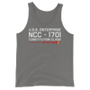 Star Trek - USS Enterprise - 1701 - Unisex  Tank Top - Geek's Tees