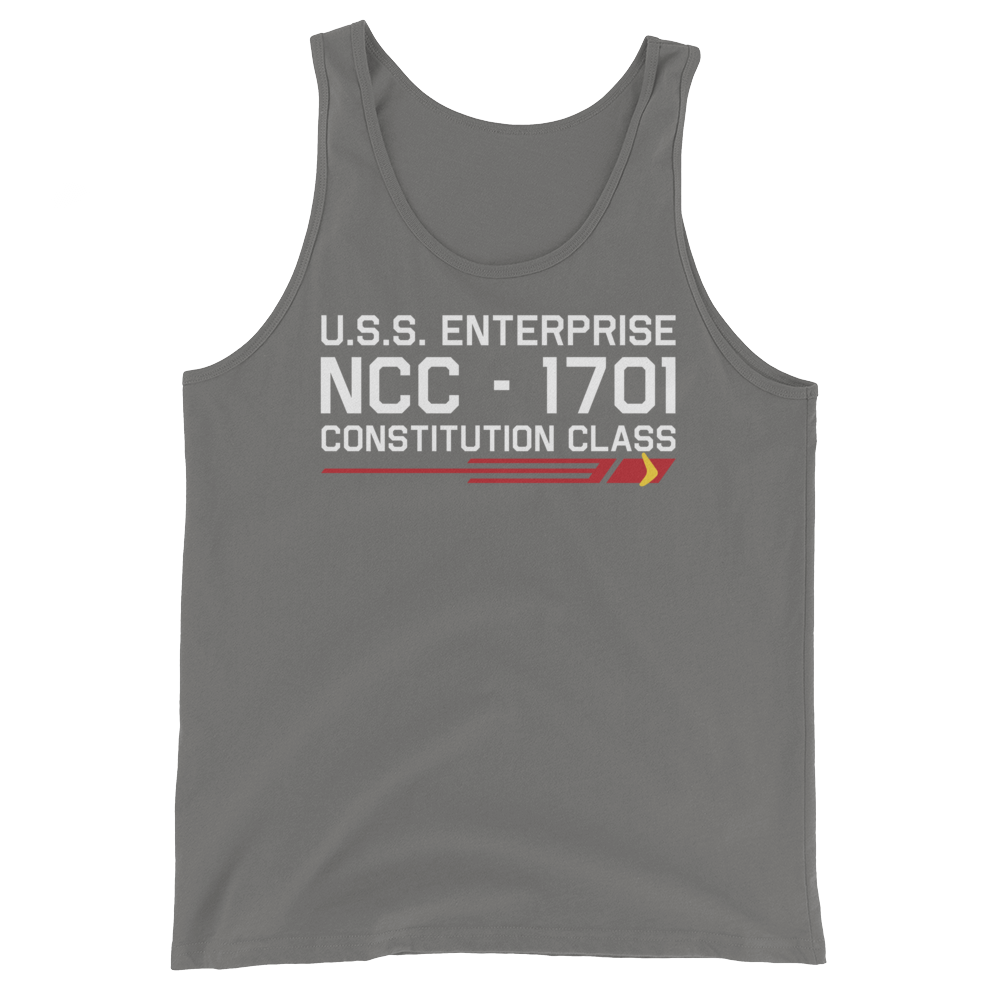 Star Trek - USS Enterprise - 1701 - Unisex  Tank Top - Geek's Tees