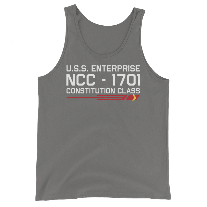 Star Trek - USS Enterprise - 1701 - Unisex  Tank Top - Geek's Tees