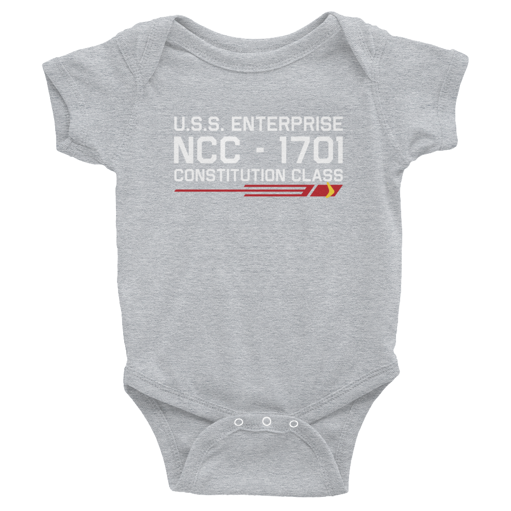 Star Trek - USS Enterprise - 1701 - Body Bodysuit - Geek's Tees