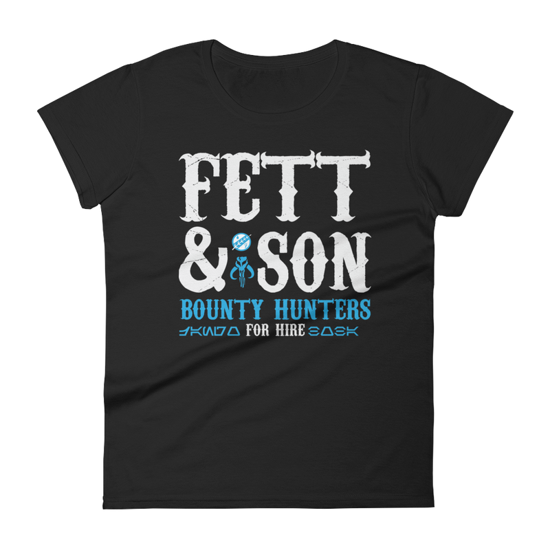 Star Wars - Fett & Son Bounty Hunters - Women's T-Shirt - Geek's Tees