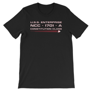 Star Trek - USS Enterprise - 1701 - A - Men's T-Shirt - Geek's Tees