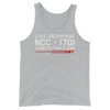 Star Trek - USS Enterprise - 1701 - Unisex  Tank Top - Geek's Tees