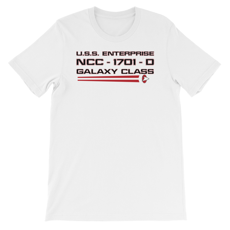 Star Trek - USS Enterprise - 1701 - D Men's T-Shirt - Geek's Tees