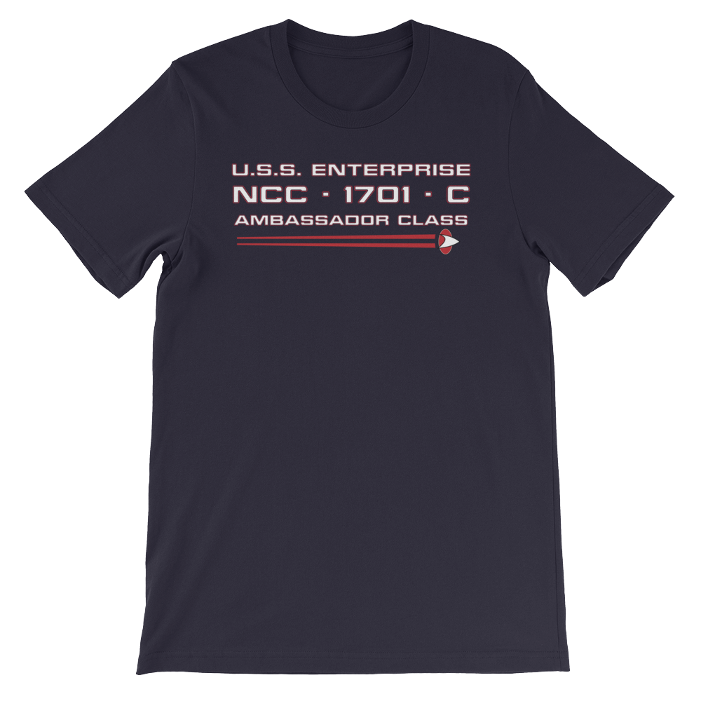 Star Trek - USS Enterprise - 1701 - C - Men's T-Shirt - Geek's Tees