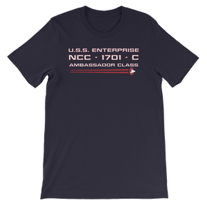 Star Trek - USS Enterprise - 1701 - C - Men's T-Shirt - Geek's Tees