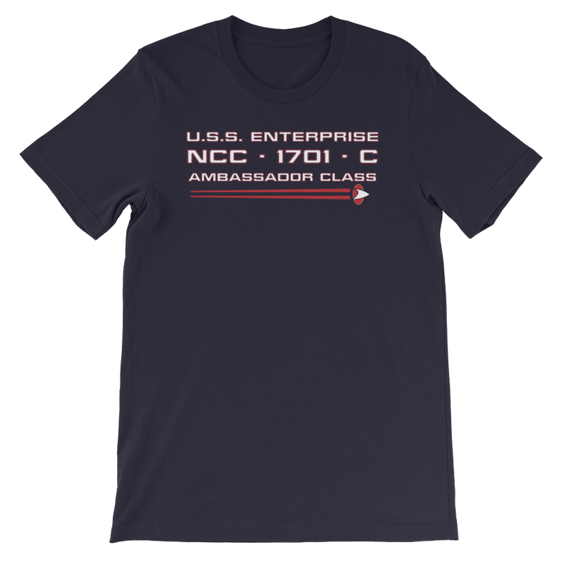 Star Trek - USS Enterprise - 1701 - C - Men's T-Shirt - Geek's Tees