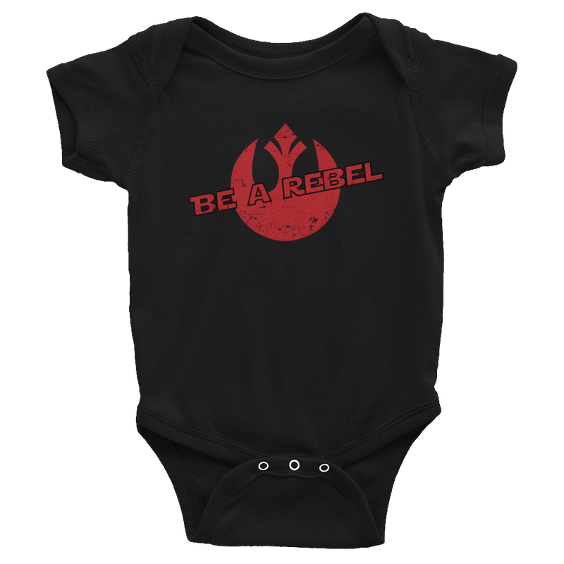 Star Wars - Be A Rebel - Baby Bodysuit - Geek's Tees