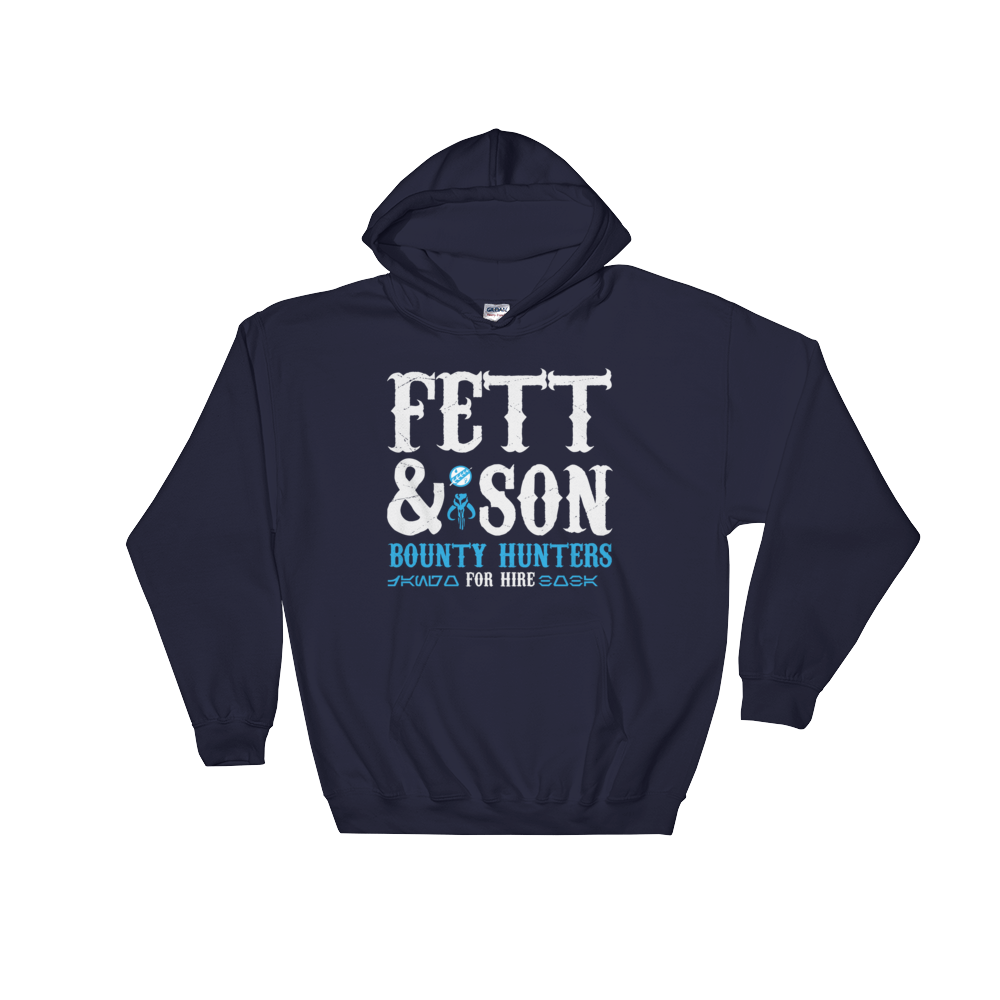 Star Wars - Fett & Son Bounty Hunters - Unisex Hoodie - Geek's Tees