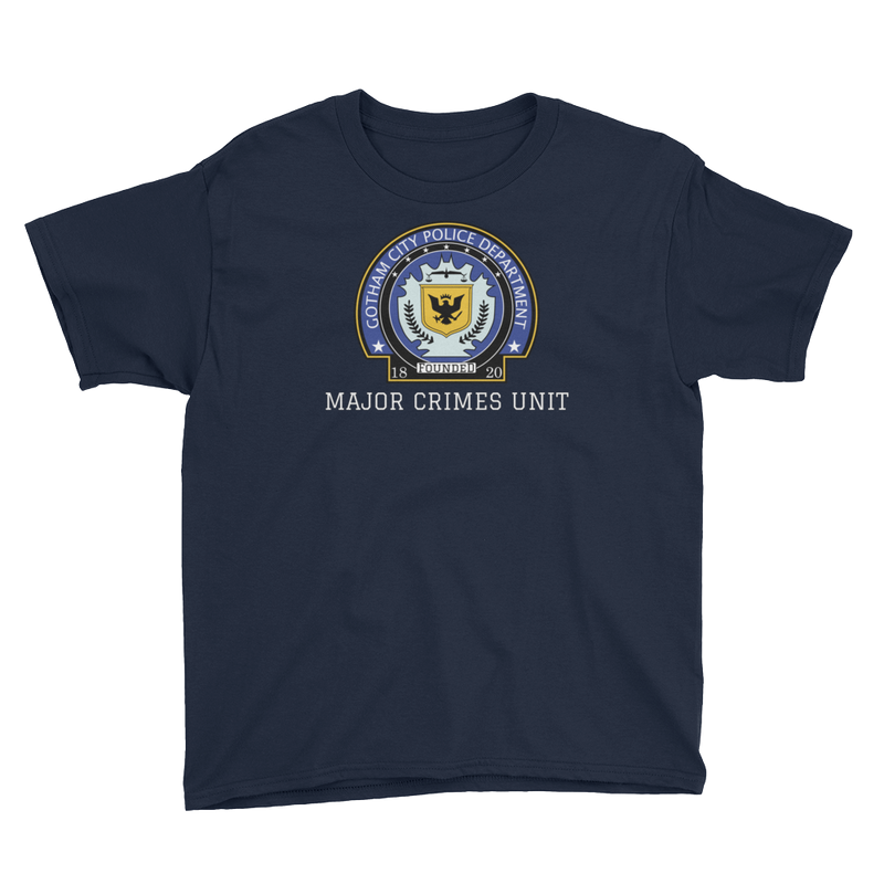 The Dark Knight - GCPD - Major Crimes Unit - Kid's T-Shirt - Geek's Tees