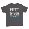 Star Wars - Fett & Son Bounty Hunters - Kid's T-Shirt - Geek's Tees