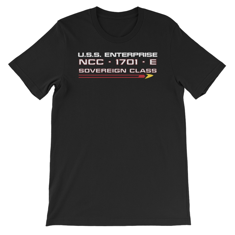 Star Trek - USS Enterprise - 1701 - E - Men's T-shirt - Geek's Tees