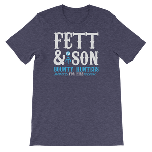 Star Wars - Fett & Son Bounty Hunters - Men's T-Shirt - Geek's Tees